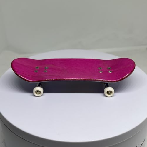 LEEFAI 34mm Pro Fingerboard Complete 34x96mm,Maples Wood Deck,UV Printing Graphic-Pro Trucks Regular kingpins & 5 Urethane Bearing Wheels-Op3ra V3-Hearts of King