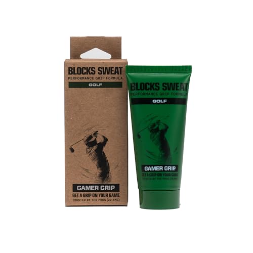 Gamer Grip Golf Cream for Sweaty Hands (Golf) Made in USA | Fast-Drying Hand Cream for Enhanced Swing Control & Accuracy, Residue-Free Sweat Absorbing Lotion