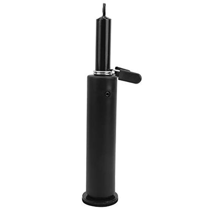 Barbell Loading Pin Support Rod Heavy Duty Steel Construction for Weight Lifting Forearm Training Black 12.6 Inch 250 lbs Capacity