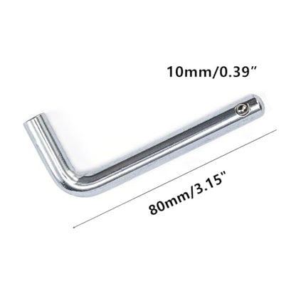 2Pack Weight Stack Pins – Gym Weight Loading Pins for Weight Plates, L-Shaped Handle Replacement Pins for Fitness Machines & Exercise Equipment