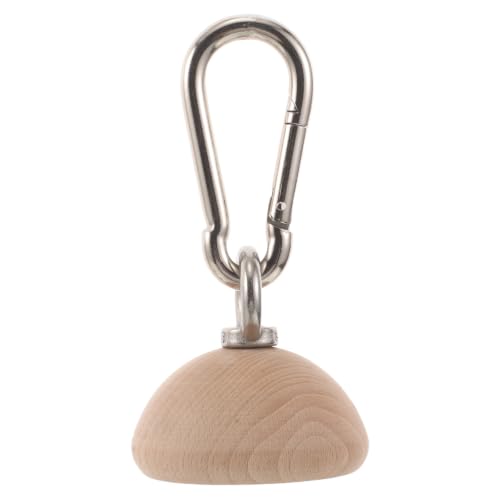 OUNONA Grip Strengthener for Climbers - Wooden Half Sphere Training Ball - Hand Exercise Equipment for Muscle Building - Finger Strength Device