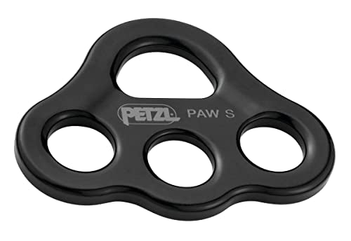 PETZL PAW Rigging Plate for Multi-Anchor Systems - color: Black, size: Small