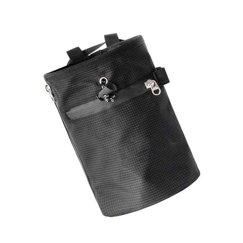 Rock Climbing Chalk Bag with Belt & Zippers Storage Pocket Fitness Gym Weightlifting Bouldering Magnesiums Bag Climbing Chalk