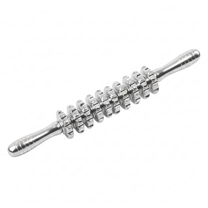 ONUEMP Stainless Steel Massage Roller for Ice Body Sculpting, Maderoterapia Kit Colombiana Professional, Cellulite Massager Roller, Lymphatic Drainage Massager, Cellulite Remover for Leg Back - size: Roller Stick