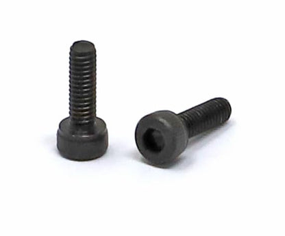 iexcell 100 Pcs M2.5 x 8mm Thread Pitch 0.45 mm Alloy Steel 12.9 Grade Hex Socket Head Cap Screws Bolts Kit, Black Oxide Finish - size: M2.5 x 8mm