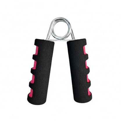 Adjustable Hand Grip Strengthener with Ergonomic TPE Foam Handles for Forearm & Finger Exercise - color: Red