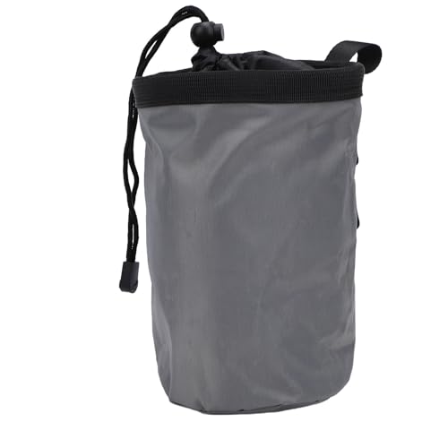Pomya Adjustable Chalk Bucket for Rock Climbing | Multifunctional Chalk Bag with Oxford Fabric and Fleece Lining for Gym Gymnastics Weightlifting