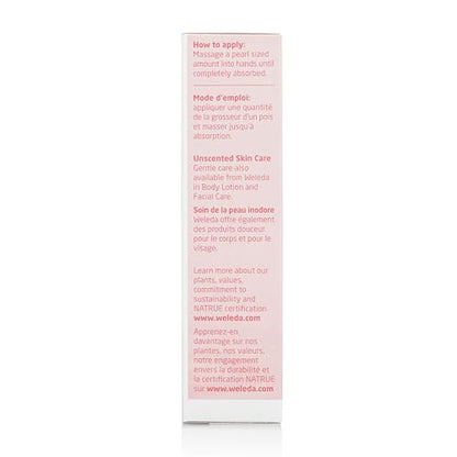 Weleda Unscented Hand Cream, 1.7 Fluid Ounce, Plant Rich Moisturizer with Jojoba, Borage and Coconut Oils