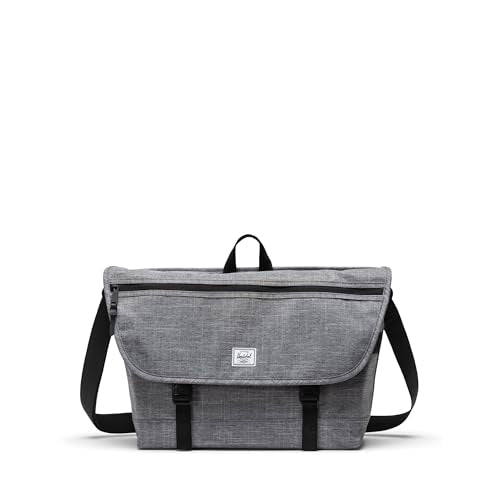 Herschel Supply Co. Cove Messenger - color: Raven Crosshatch, size: One Size