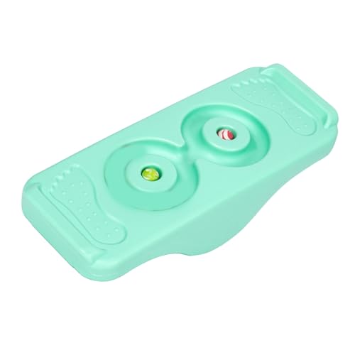 Kids Sensory Rocking Board for Balance & Coordination Training – Plastic AntiSlip - color: Light Green