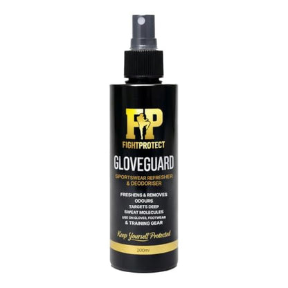 GloveGuard Sports Gear Deodorizer Spray 6.76 fl oz – Odor Neutralizer for Boxing Gloves, MMA Gear, Soccer Cleats, Sneakers & Gym Kit – Neutralizes Sweat Odors Fast