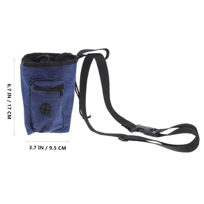 POPETPOP Climbing Chalk Pouch Rock Climbing Chalk Sack Anti-Slip Dry Hand Waist Strap for Outdoor Mountaineering and Indoor Gymnastics