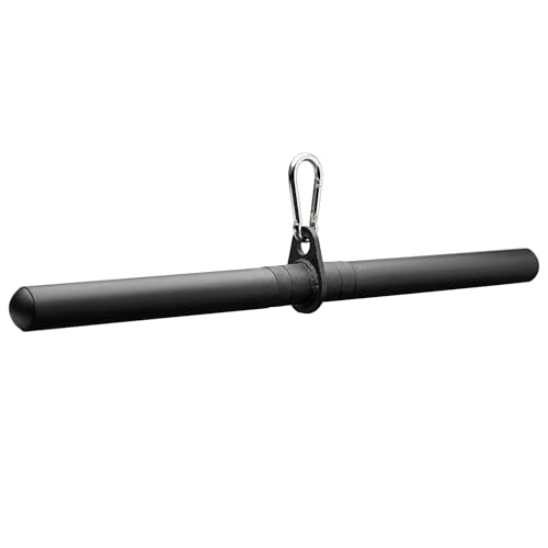 Sunny Health & Fitness Power Cage Squat Rack Attachments for Home Gym | Strength Training, Expanded Workout Variety, Durable Construction, Secure Fit, Quick Installation, Versatile Exercise Support - style: Straight Bar