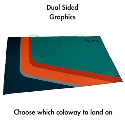 Asana VersaPad - Revolutionary Supplemental Bouldering Crash Pad - Sit Start Bouldering Mat, Climbing Crash Pad Gap Cover, Sport Mat & Essential Bouldering Gear - style: Lux