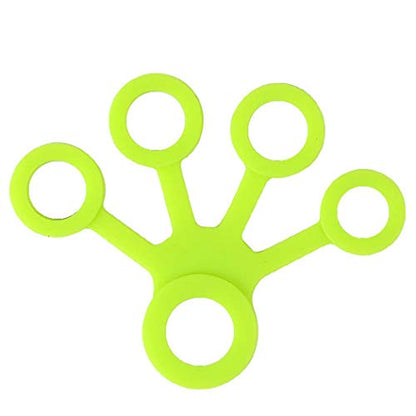 4 Pcs Silicone Finger Stretcher, Hand Stretcher for Strength Training, Soft Finger Exercise Band, Creative Resistance Tool for Finger Dexterity, Compact and Portable Design, Set of 4