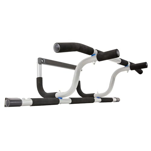 Ultimate Body Press XL Doorway Pull Up bar with Elevated bar & Adjustable Width - color: XL Doorway Pull Up Bar