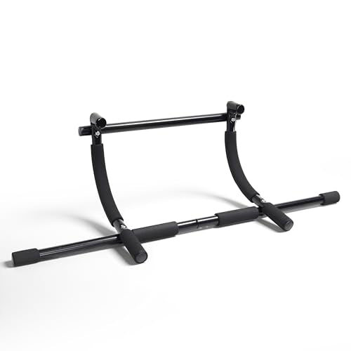CAP Barbell Xtreme Doorway Pull-Up Bar | Portable Door Frame Chin-Up & Push-Up Bar for Home Gym | 300 lb Capacity Calisthenics Strength Equipment | No-Drill Indoor Workout Trainer