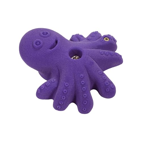 Atomik Rock Climbing Holds Ollie the Octopus in Purple