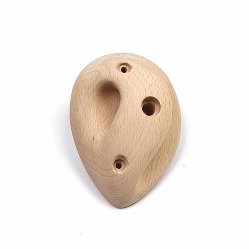predolo 2Pcs Rock Climbing Holds Compact Core Strength Portable Climbing Wall Grips