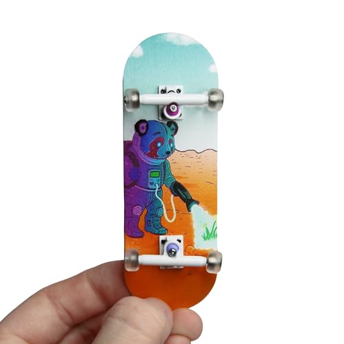 Teak Tuning Real Wear Graphic 32mm Fingerboard Complete - Space Bound Edition