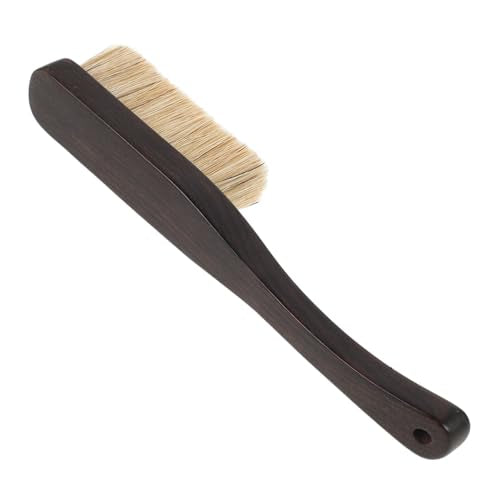 BESPORTBLE Climbing Chalk Brush Quick Drying Portable Chalk Dust Remover with Wooden Handle and Fine Boar Bristles for Outdoor Bouldering and Natural Rock Cleaning for Professional Climbers