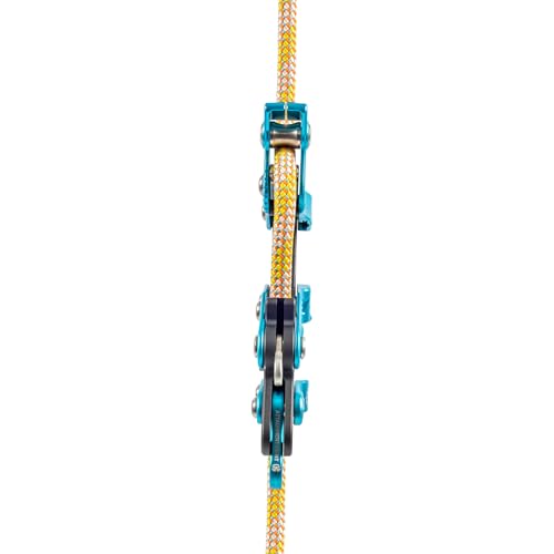 Notch Rope Runner Vertec Ultimate Climbing & Work Positioning Device, Tool-Free Adjustability, Midline Attachable, Use with Lines 11-12.9mm (99703)