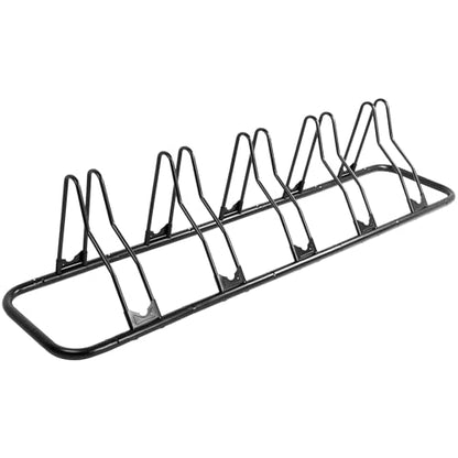 CyclingDeal Bicycle Floor Parking Rack Stand - for Mountain MTB Road Bike - Indoor Home Garage Storage - Classic 5 Bikes - size: 5 Bikes, style: Classic