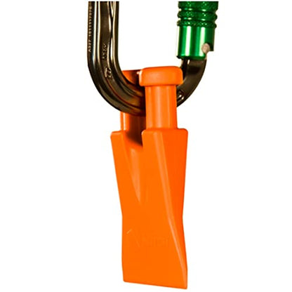 Notch CBF (Climber's Best Friend) Mini Wedge 3.5" x 1.9" Designed for Climbing Arborists, Fits Most Tool Carriers and Large Carabiners, Solid Plastic Construction (39904)