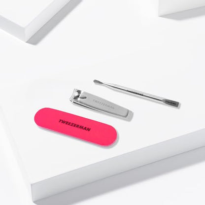 Tweezerman Mini Neon Nail Care Kit - style: Nail Care Kit
