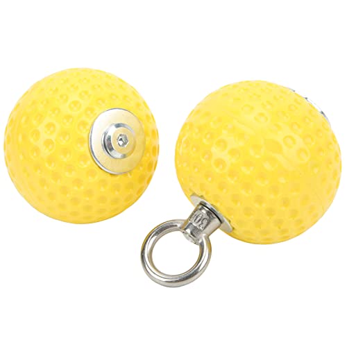 Pull Up Ball Grips, Anti Slip Climbing Pull Up Balls for Forearm Grip Strength Training, PU and Steel Hand Grip Exerciser with Carrying Bag for Gym Rock Climbing Athletes - size: 72mm model