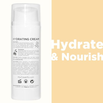 Moisturizing Hand Cream for Dry, Cracked Hands, Nails and Cuticles - 3.4 fl. oz. - Anti-Aging Skin Moisturizer with Vitamin E, Shea Butter, and Ceramides - size: 3.4 Fl Oz (Pack of 1)