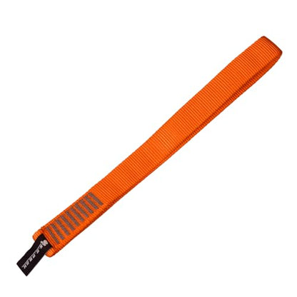 SEPEAK 25mm Nylon Tubular Webbing 1-Inch, 29kN/6520lbs, UIAA Certified Webbing Straps - color: Orange, size: 30cm / 12inch | Pack of 1