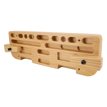 Aramox Training Hangboard Solid Wood Exercise Climbing Finger Board for Home Gym, Outdoor