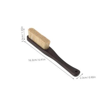 Baluue Climbing Chalk Brush with Dense Fine Boar Bristles and Wooden Handle, Rock Cleaning Tool for Outdoor and Indoor Bouldering, Chalk Removal Brush for Rock Climbing Holds and Ropes