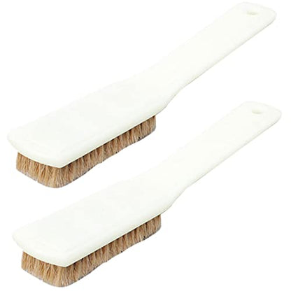 Amosfun 2Pcs Climbing Brush with Thick Boar Hair Bristles and Sturdy Handle for Cleaning Rocks and Chalk Lightweight and for Bouldering