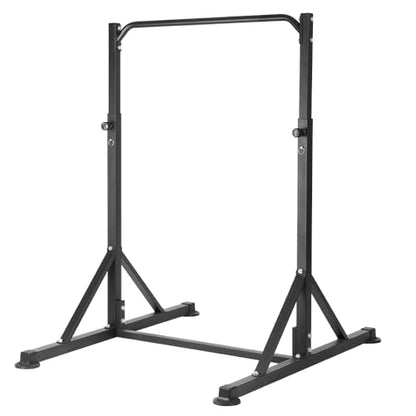 Pull Up Station, Power Tower Adjustable Pullup Bar Free Standing, Heavy Duty Multifunction Strength Training Pull Up Bar, Gym Workout Fitness Equipment Chin up Bar for Home Outdoor, 440LBS Capacity - color: Black
