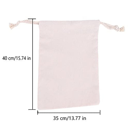 Breathable Dust-proof Drawstring Storage Pouch String Bag for Handbags Purses Shoes Eco Bag (5 PCS,13.77 * 15.74 in) - style: 5 Pcs,13.77 * 15.74 in
