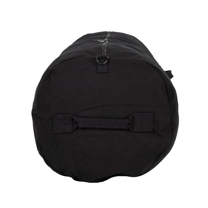 STANSPORT - Deluxe Duffel Bag With Zipper For Gym, Travel, & Storage - color: Black, style: 42” X 15” X 15”