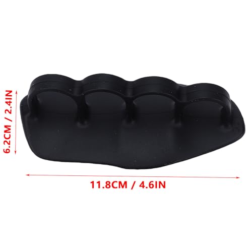 MAVIS LAVEN 2PCS Non Slip Workout Grips, Ergonomic Hand Protector Pad with Finger Cots Design for Weight Lifting Dumbbell Training, Silicone Grip Pad for Gym Equipment