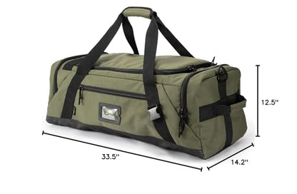 90L Large Duffle Bag | Gym Bag, Weekend Bag, Travel Backpack, Carry On, Sports Duffel,duffle backpack - color: ArmyGreen, size: 90L