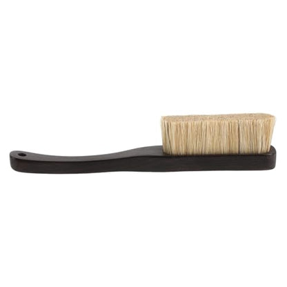 Mikinona Outdoor Climbing Chalk Brush with Wooden Handle and Fine Boar Hair Bristles for Efficiently Removing Chalk and Dirt from Natural Rock Holds, for Workouts and Outdoor Climbing