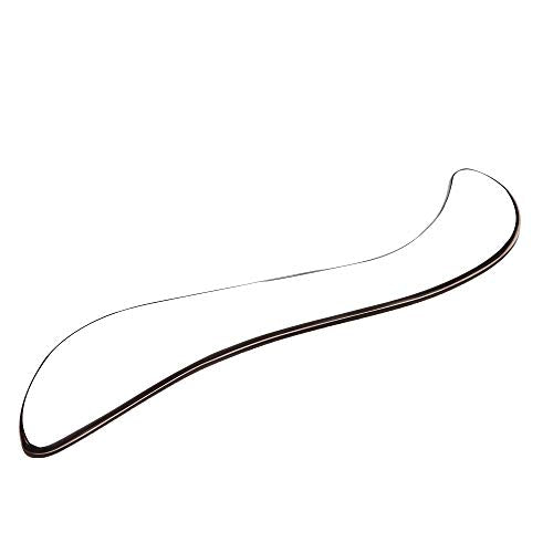 Muscle Scraper Tool, IASTM Tool, Stainless Steel Gua Sha for Body | Double-beveled stainless steel edges support targeted scraping on the back, arms, legs, neck and shoulders - size: 1 Count (Pack of 1)
