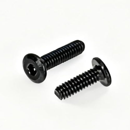 50 Pcs 1/4-20 x 1/2 Flat Head Hex Socket Cap Screws Bolts,Black Oxide 304 Stainless Steel 18-8,Allen Socket Drive,Fully Machine Thread (1/4-20 x 1/2 50pcs) - size: 1/4-20 x 1/2 50pcs