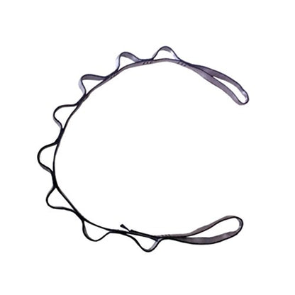 23kn Daisy Chain Sling Rock Safety Climbing Strap Adjustable with 10 Loops,for Aerial Yoga,Swing, Hammock, Suspension, Exercise (Pack 1)