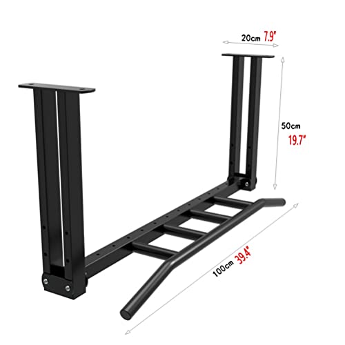 Wall Mounted Pull Up Bar,Ceiling Beam Mounted Heavy Duty Gym Horizontal Bar,Height Adjustable,Maximum Load 300kg，Style 1 - color: Style 1