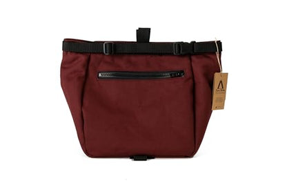 STATIC Chalk Bucket for rock climbing -Bouldering Chalk Bucket - color: Burgundy