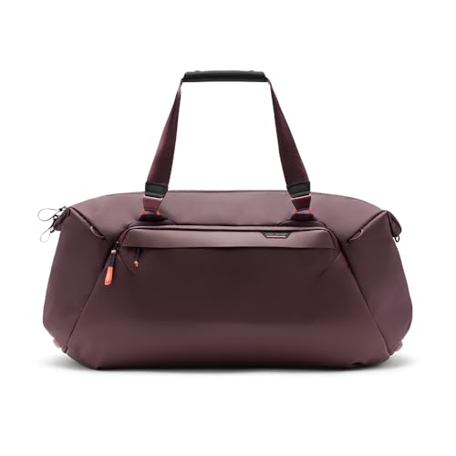 Peak Design Travel Duffel 65L, Eclipse, Weatherproof, Extra-Wide Zip, 4 External Pockets, Fits Packing & Camera Cubes, Ideal Weekend Bag, Versatile Duffel for Travel & Everyday Use - color: Eclipse, size: 65L