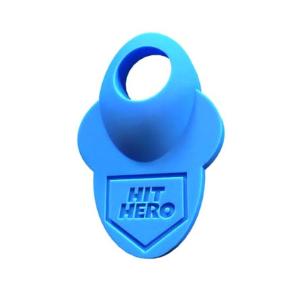 Baseball Thumb Guard, Batters Batting Grip, Finger Guard, Accessory, Batting Protection, Reduce Bat Sting, Hitter, Tool, Bat, Hitting Accessory - color: Electric Blue