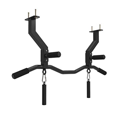 AGYH Wall-Mounted Horizontal Bar, Sturdy Steel Chin Pull Rod, Corridor Garage Ceiling Rock Climbing Equipment, Load 250kg
