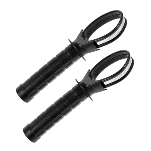 2pcs Replacement Handles for Gyro Ball Ergonomic Wrist Strengthener Grip Sturdy Training Accessory for Hand and Forearm Exercise